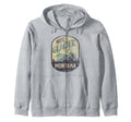 Glacier National Park Montana Usa T-Shirt - Trendy Graphic Men Women - T-Shirt, Sweatshirt, Hoodie