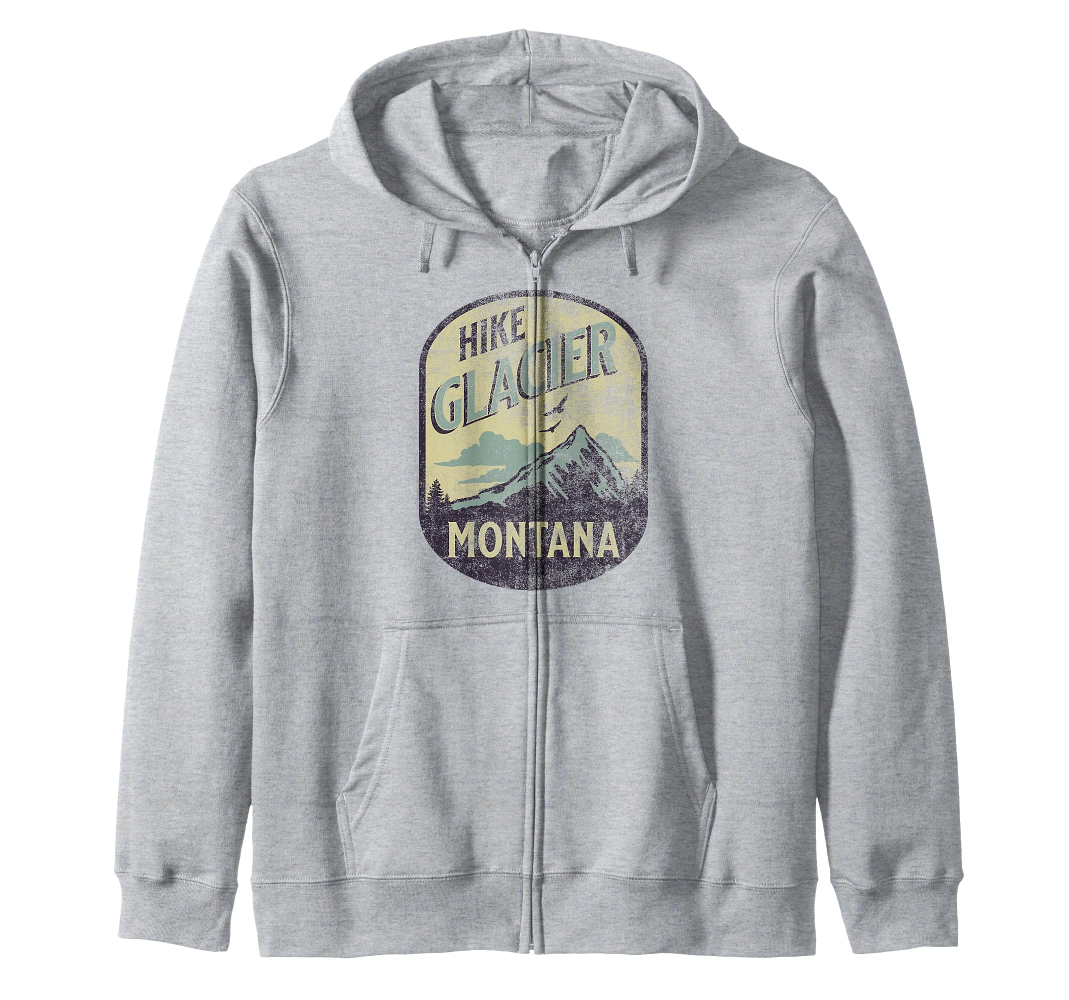 Glacier National Park Montana Usa T-Shirt - Trendy Graphic Men Women - T-Shirt, Sweatshirt, Hoodie