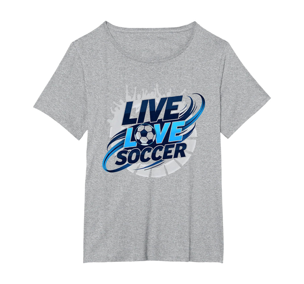 Soccer Mom Live Love Soccer Sweatshirt - Custom Art Print for Adults - T-Shirt, Sweatshirt, Hoodie