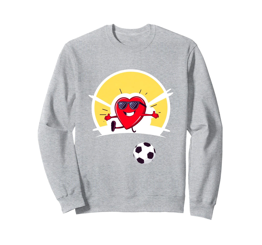 Soccer Heart Gift T-Shirt - Fun Novelty Design Men Women - T-Shirt, Sweatshirt, Hoodie