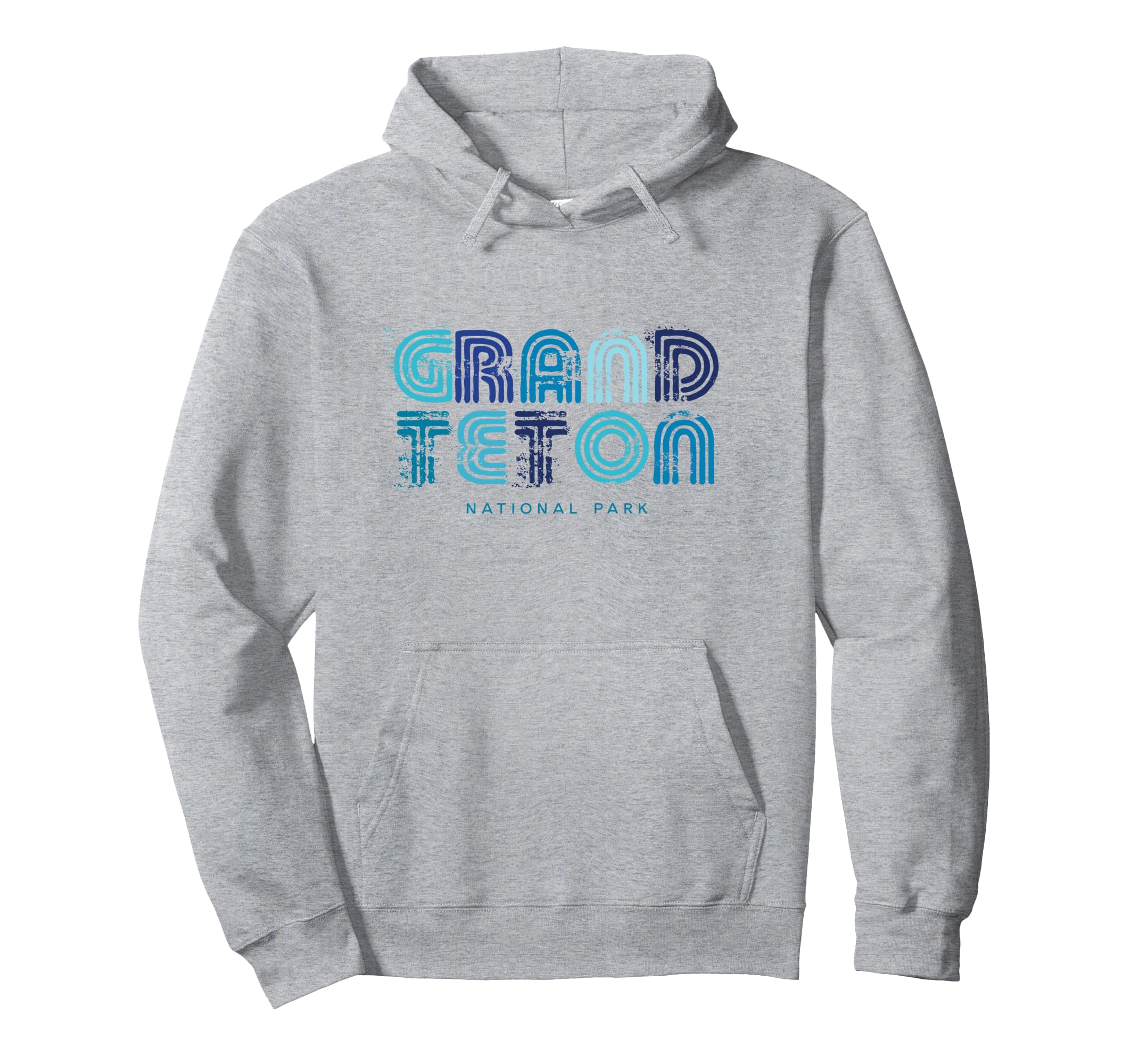 Grand Teton National Park 70S 80S Type Hoodie - Graphic Print for Adults - T-Shirt, Sweatshirt, Hoodie