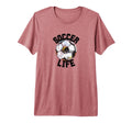Soccer Life Futbol Player Game T-Shirt - Fun Novelty Design for Adults - T-Shirt, Sweatshirt, Hoodie