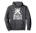 He Saves Hockey Goalkeeper Mom Ice Hoodie - Aesthetic Graphic Unisex - T-Shirt, Sweatshirt, Hoodie