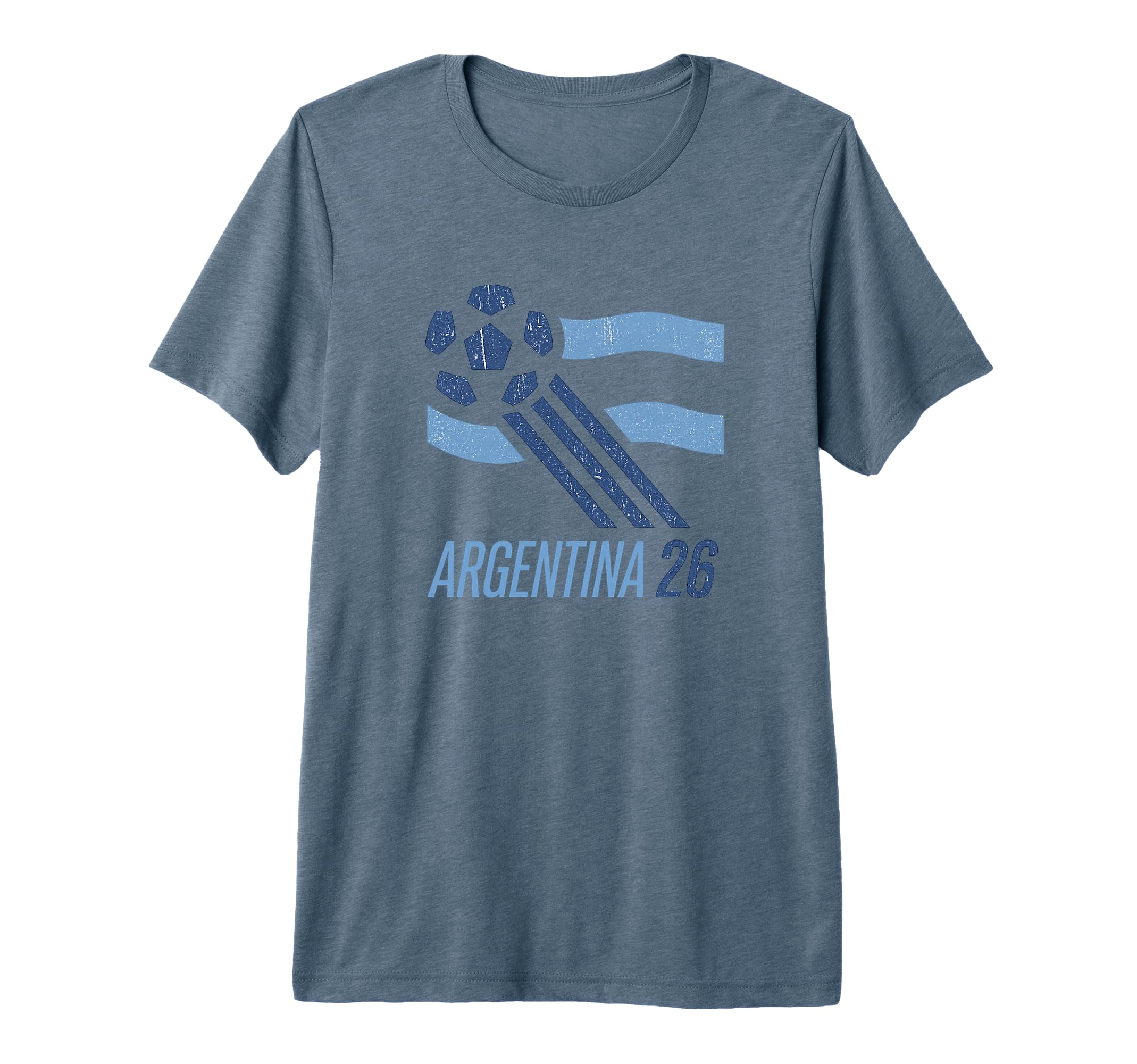 Argentina Futbol Soccer Cup 2026 Tri T-Shirt - Custom Art Print Men Women - T-Shirt, Sweatshirt, Hoodie