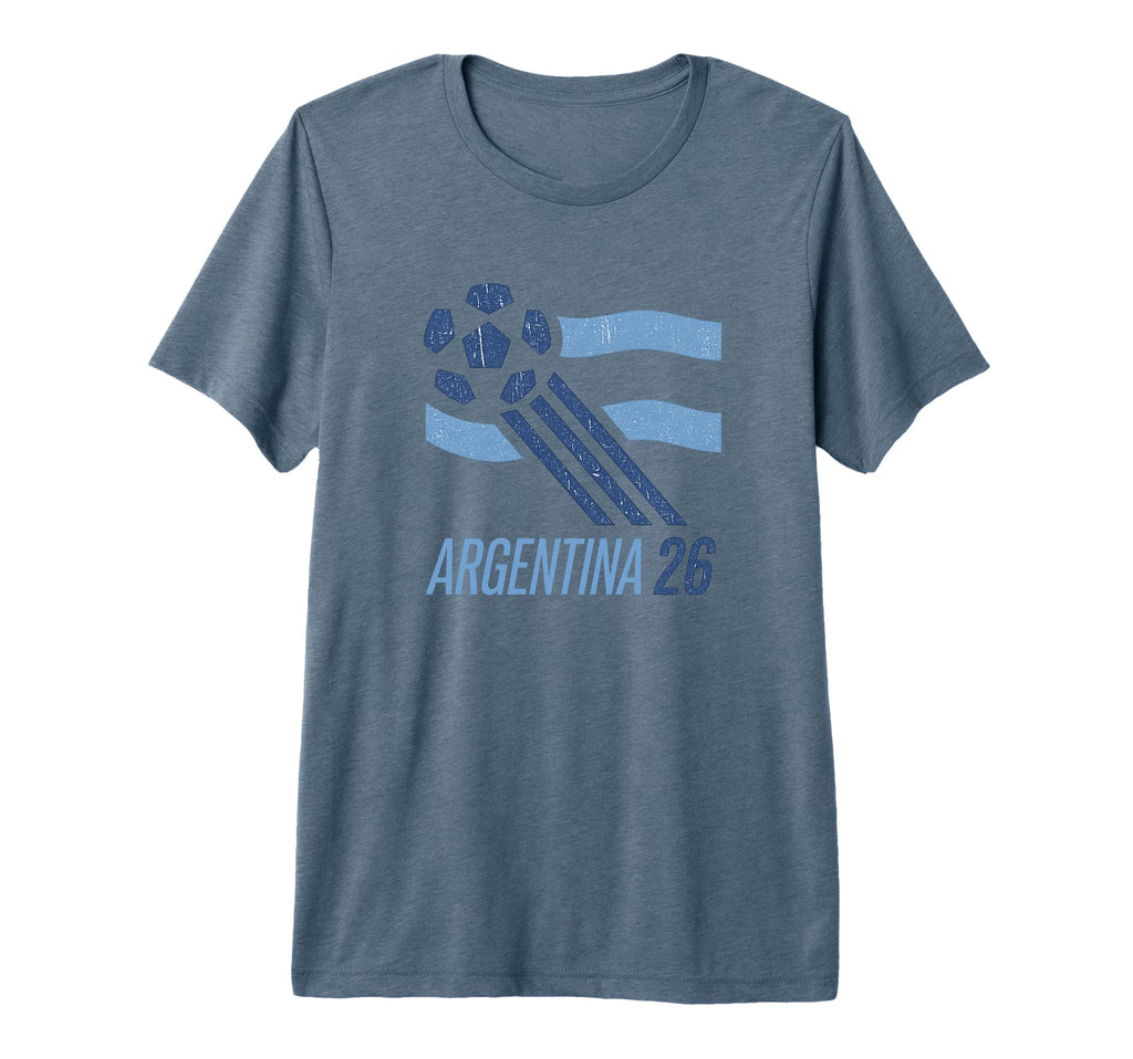 Argentina Futbol Soccer Cup 2026 Tri Blend T-Shirt - Trendy Graphic Unisex - T-Shirt, Sweatshirt, Hoodie