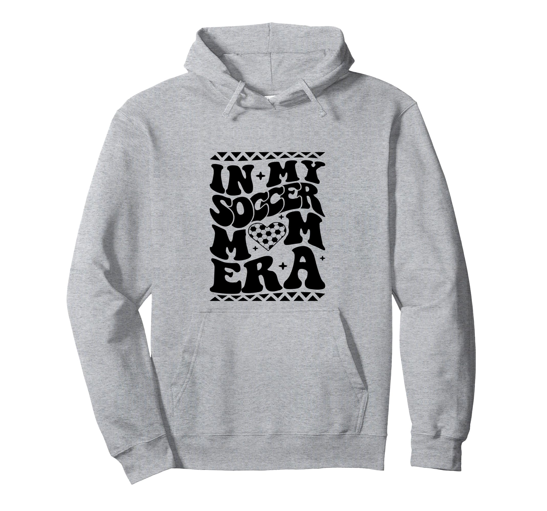 My Soccer Mom Era Groovy Soccer Mama Hoodie - Minimalist Print Unisex - T-Shirt, Sweatshirt, Hoodie
