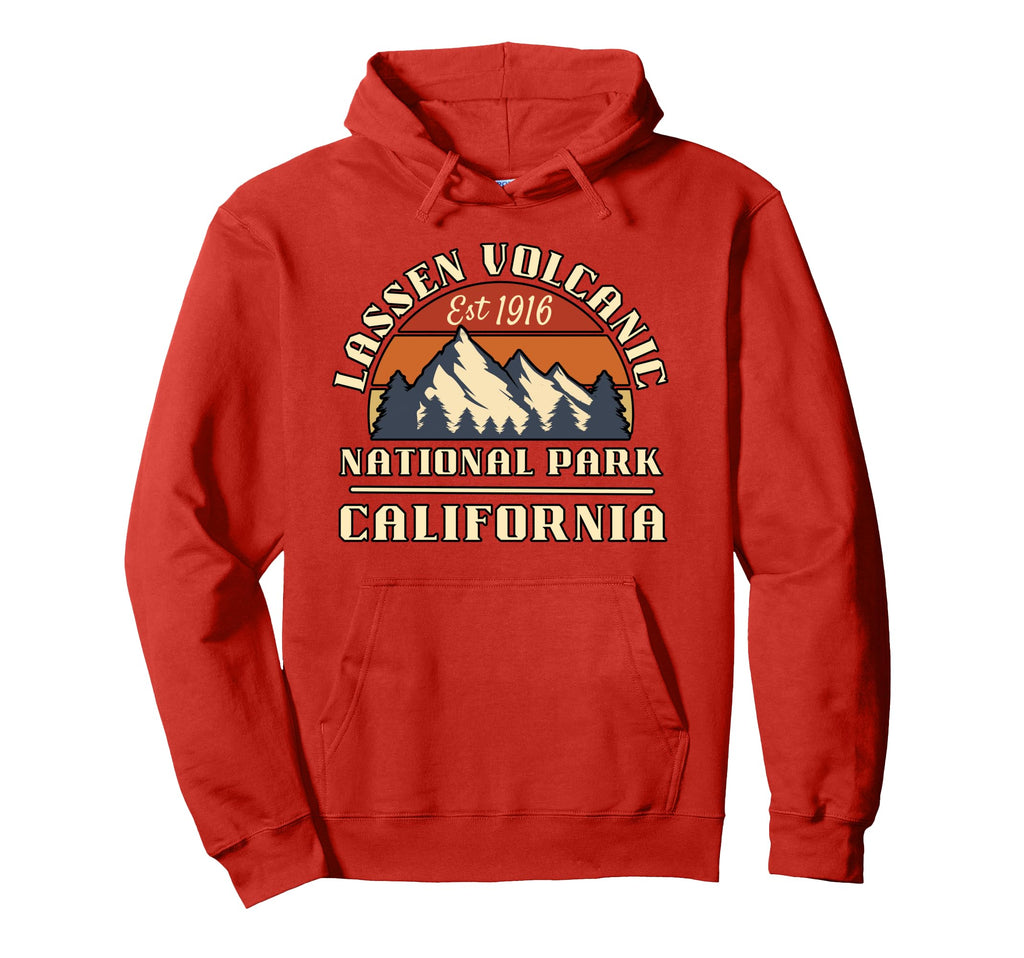 Lassen Volcanic National Park California Hoodie - Trendy Graphic Men Women - T-Shirt, Sweatshirt, Hoodie
