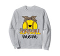 Messy Bun Mom Both Baseball Sweatshirt - Trendy Graphic for Adults - T-Shirt, Sweatshirt, Hoodie