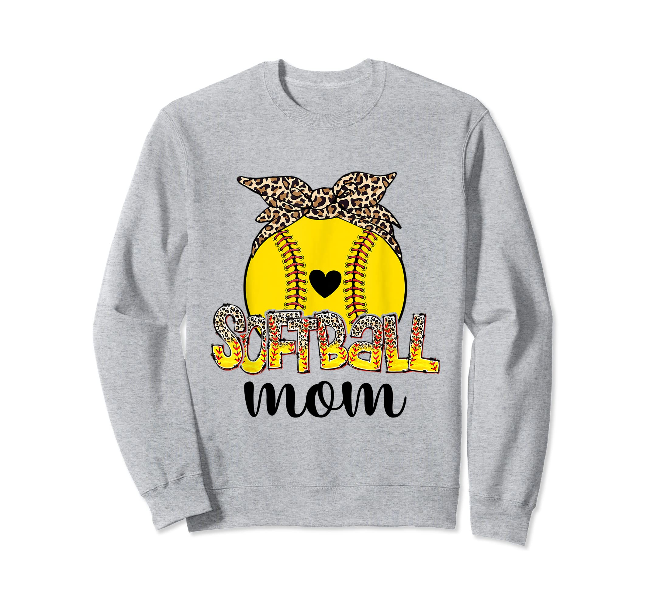 Messy Bun Mom Both Baseball Sweatshirt - Trendy Graphic for Adults - T-Shirt, Sweatshirt, Hoodie