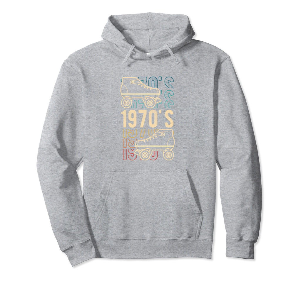 1970S Roller Skates Skating Lifestyle Hoodie - Custom Art Print Unisex - T-Shirt, Sweatshirt, Hoodie