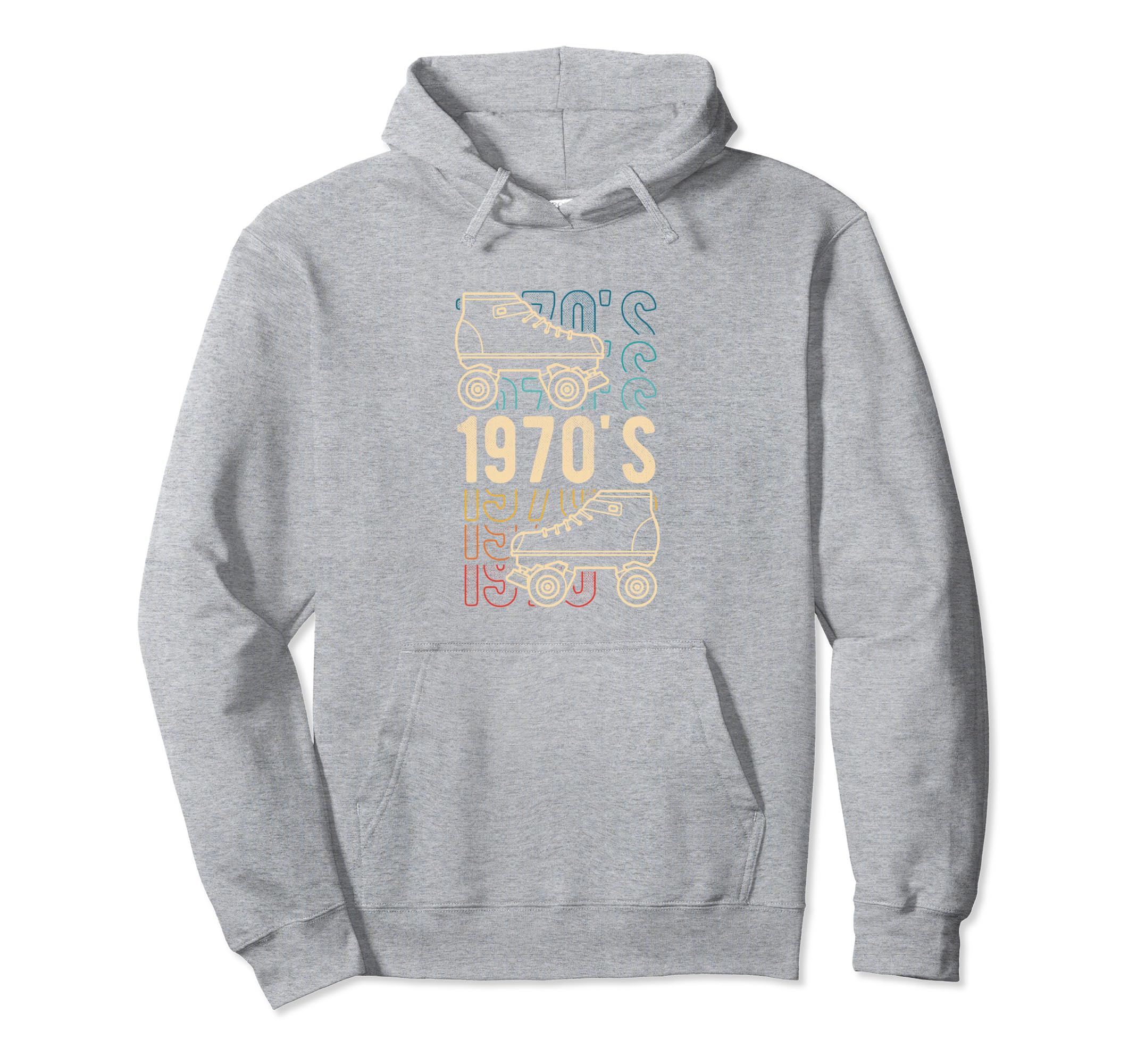 1970S Roller Skates Skating Lifestyle Hoodie - Custom Art Print Unisex - T-Shirt, Sweatshirt, Hoodie
