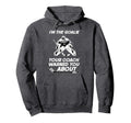 Hockey Goalkeeper Funny Ice Hockey Hoodie - Unique Graphic for Adults - T-Shirt, Sweatshirt, Hoodie