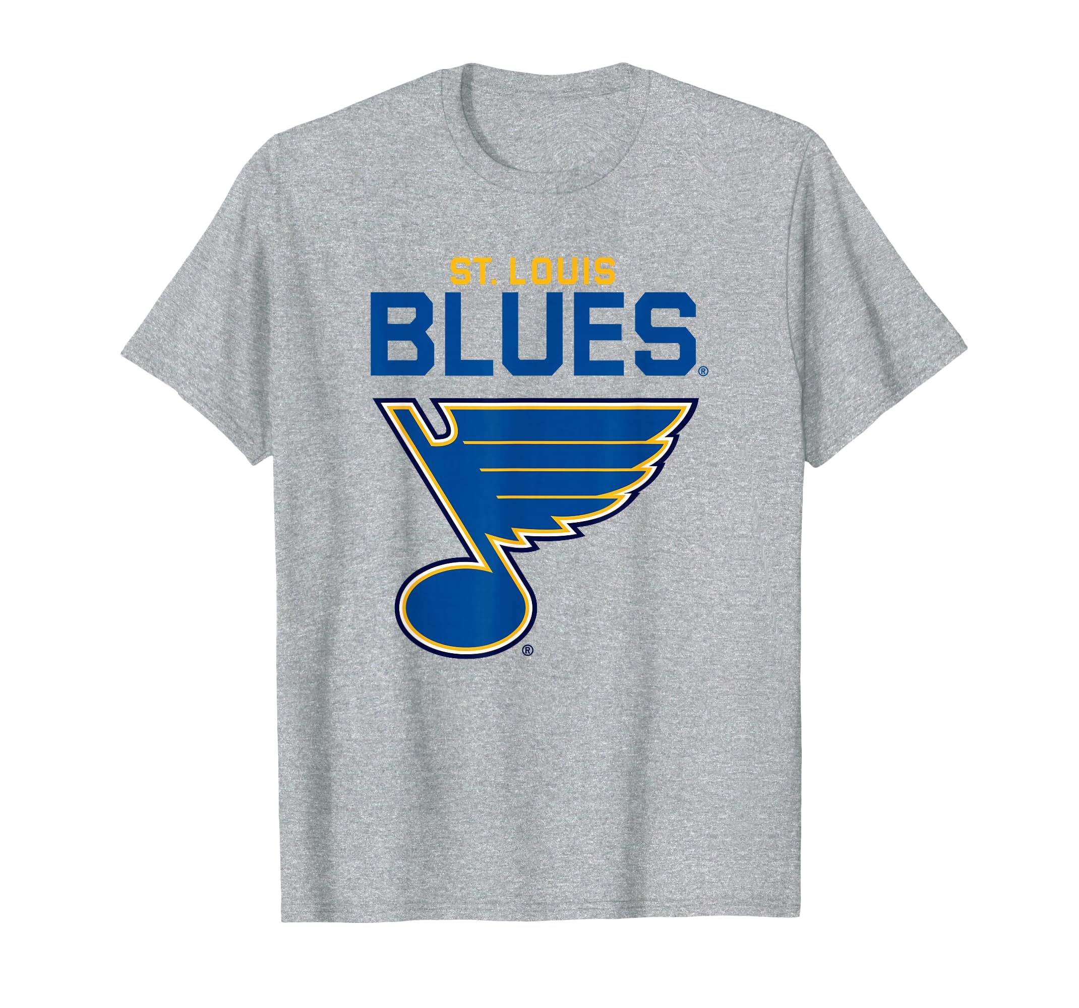St Louis Blues Power Play Gray T-Shirt - Fun Novelty Design Unisex - T-Shirt, Sweatshirt, Hoodie