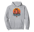Arches National Park Utah Hiking Hoodie - Fun Novelty Design for Adults - T-Shirt, Sweatshirt, Hoodie