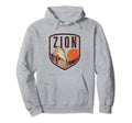 Zion National Park 80S Hoodie - Streetwear Style Unisex - T-Shirt, Sweatshirt, Hoodie