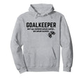 Goalkeeper Heroes Wear Gloves Goalie Hoodie - Graphic Print for Adults - T-Shirt, Sweatshirt, Hoodie