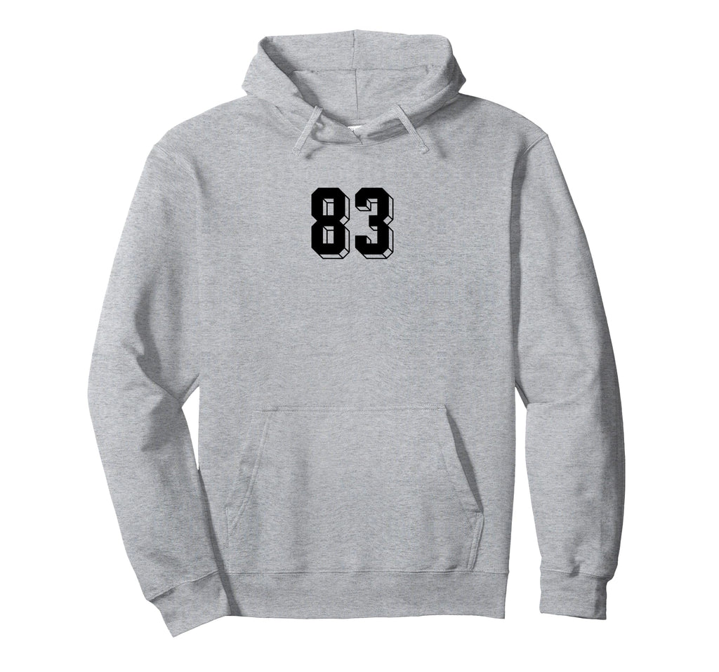 Number 83 80S 90S Soccer Team Jersey Hoodie - Aesthetic Graphic for Adults - T-Shirt, Sweatshirt, Hoodie