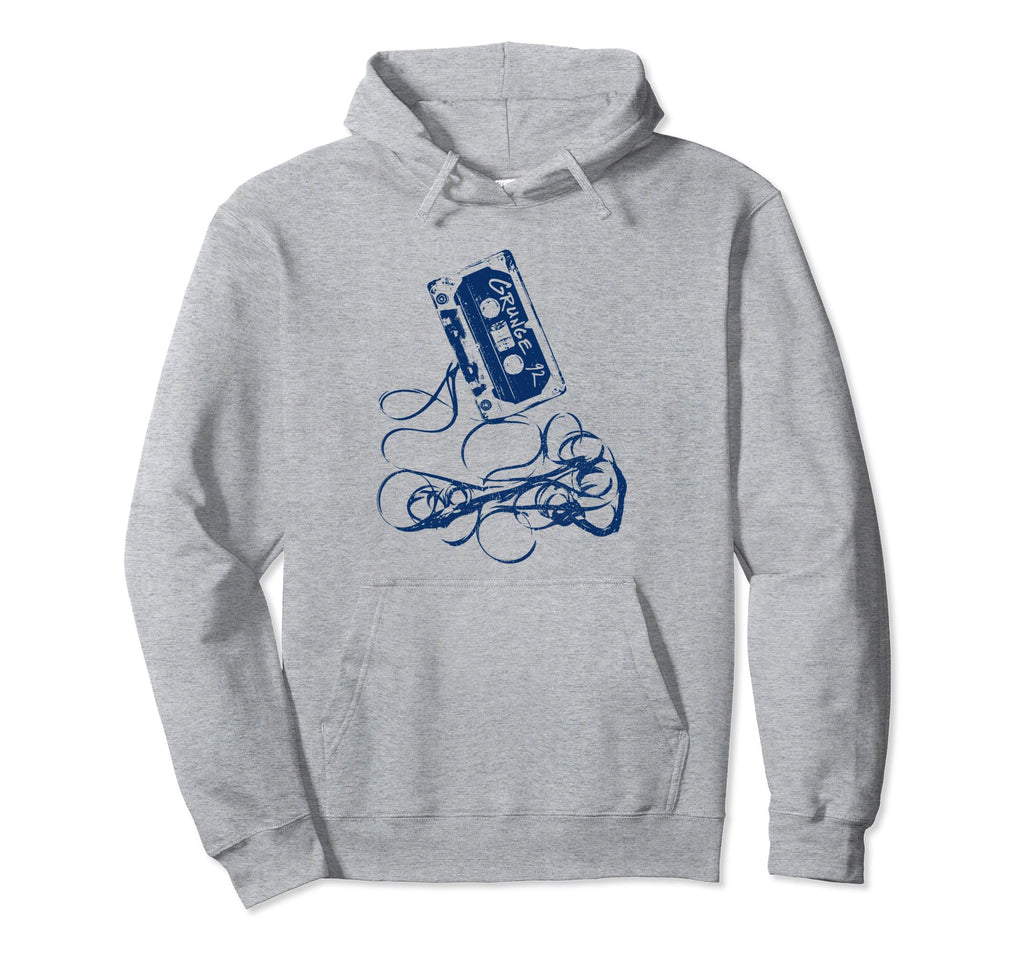 Grunge 90S Music Tape Concert Hoodie - Custom Art Print Men Women - T-Shirt, Sweatshirt, Hoodie