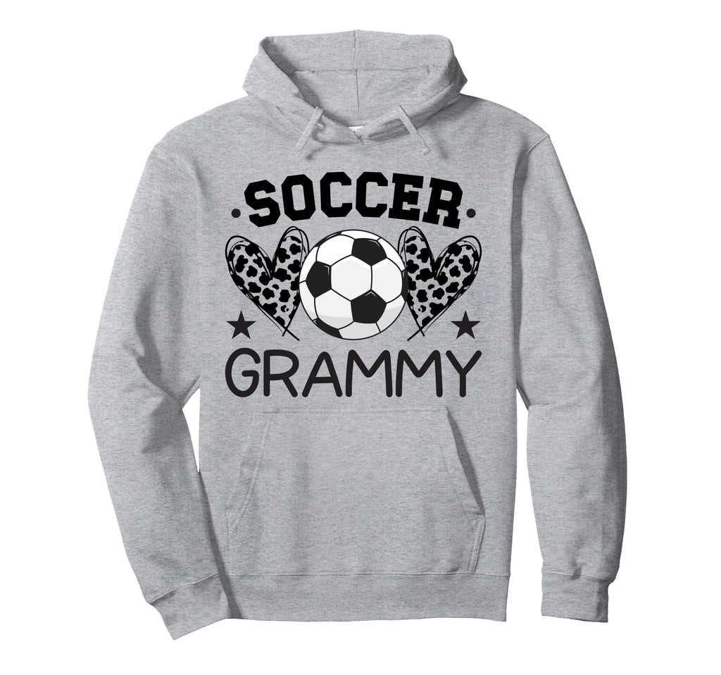 Soccer Grammy Hearts Grammy Soccer Player Hoodie - Streetwear Style Unisex - T-Shirt, Sweatshirt, Hoodie