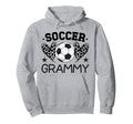 Soccer Grammy Hearts Grammy Soccer Player Hoodie - Streetwear Style Unisex - T-Shirt, Sweatshirt, Hoodie
