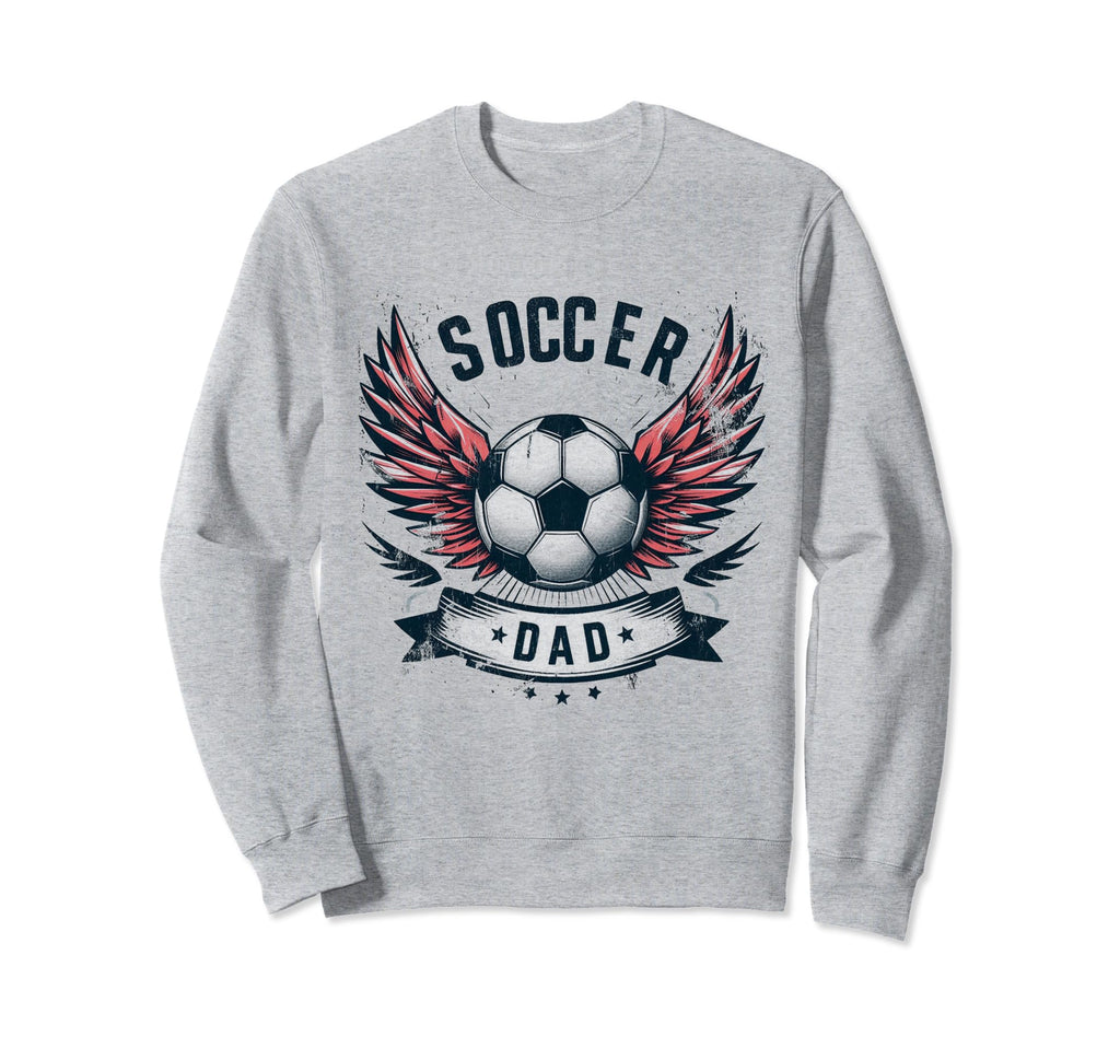 Soccer Dad Family Matching Dad Sweatshirt - Minimalist Print for Adults - T-Shirt, Sweatshirt, Hoodie