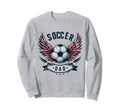 Soccer Dad Family Matching Dad Sweatshirt - Minimalist Print for Adults - T-Shirt, Sweatshirt, Hoodie