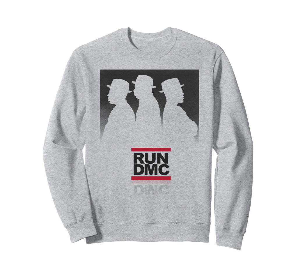 Run Dmc Grey Silhouettes Sweatshirt - Aesthetic Graphic Men Women - T-Shirt, Sweatshirt, Hoodie