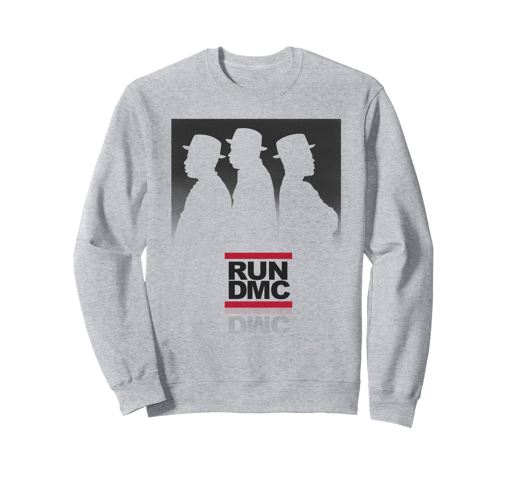 Run Dmc Grey Silhouettes Sweatshirt - Aesthetic Graphic Men Women - T-Shirt, Sweatshirt, Hoodie