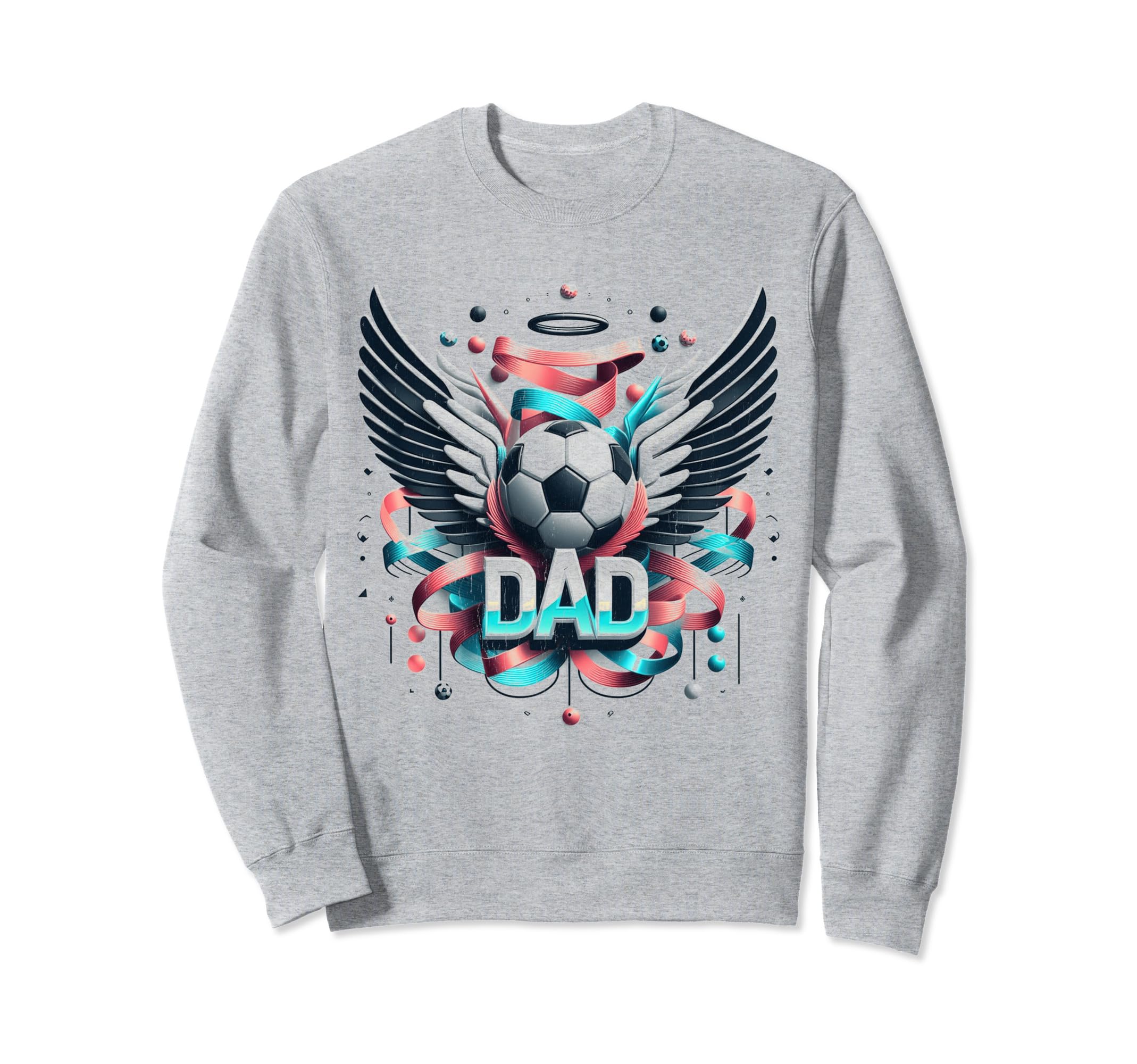 Soccer Dad Family Matching Dad Fathers Sweatshirt - Graphic Print Unisex - T-Shirt, Sweatshirt, Hoodie