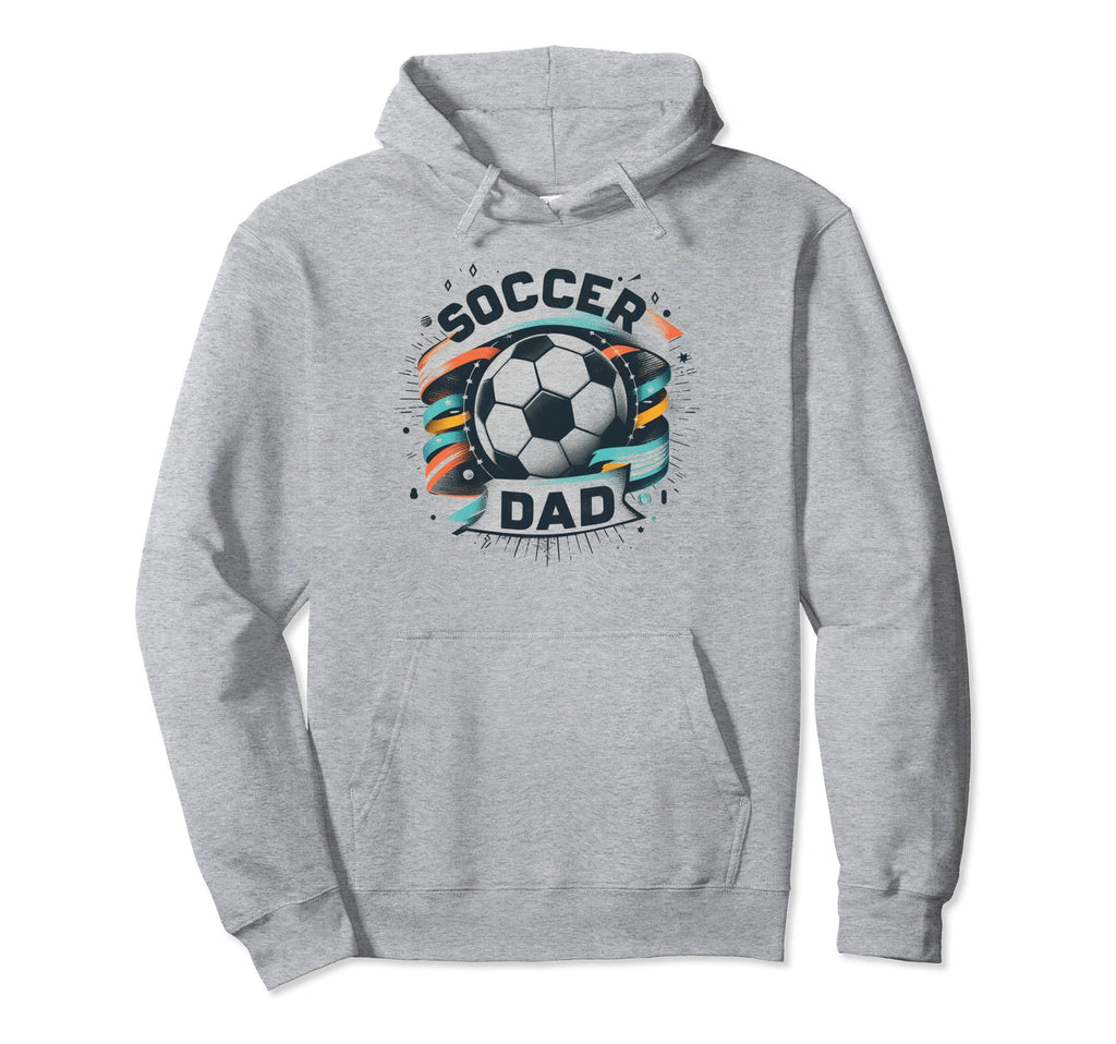 Soccer Dad Family Matching Dad Fathers Hoodie - Trendy Graphic for Adults - T-Shirt, Sweatshirt, Hoodie