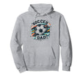 Soccer Dad Family Matching Dad Fathers Hoodie - Trendy Graphic for Adults - T-Shirt, Sweatshirt, Hoodie