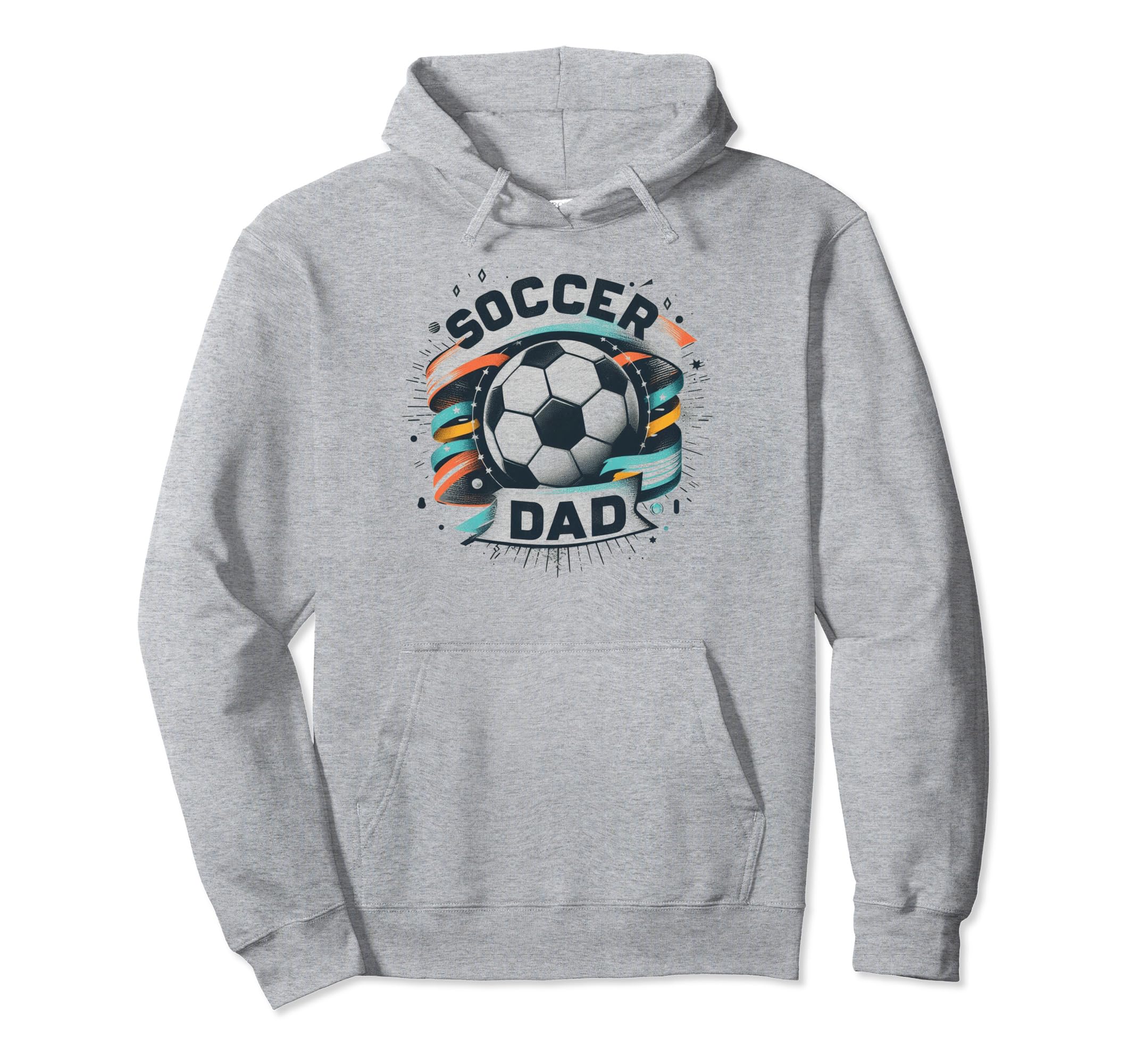 Soccer Dad Family Matching Dad Fathers Hoodie - Trendy Graphic for Adults - T-Shirt, Sweatshirt, Hoodie