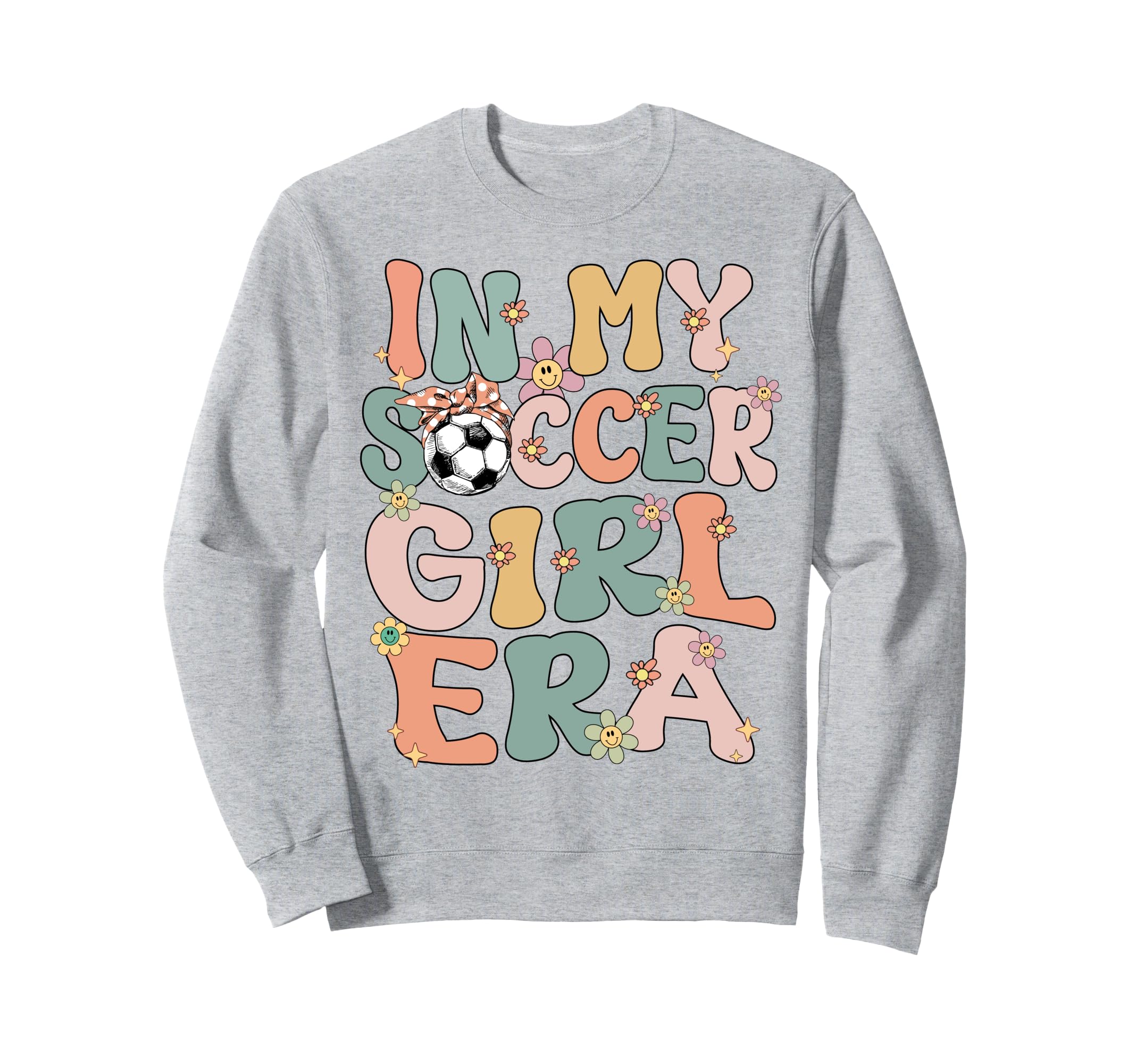 My Soccer Era Groovy Soccer Soccer Sweatshirt - Custom Art Print Unisex - T-Shirt, Sweatshirt, Hoodie