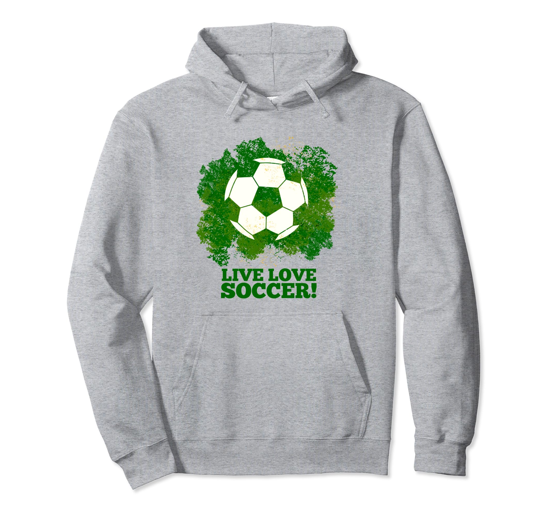 Soccer Tees Live Love Soccer I Love Soccer Hoodie - Trendy Graphic Unisex - T-Shirt, Sweatshirt, Hoodie