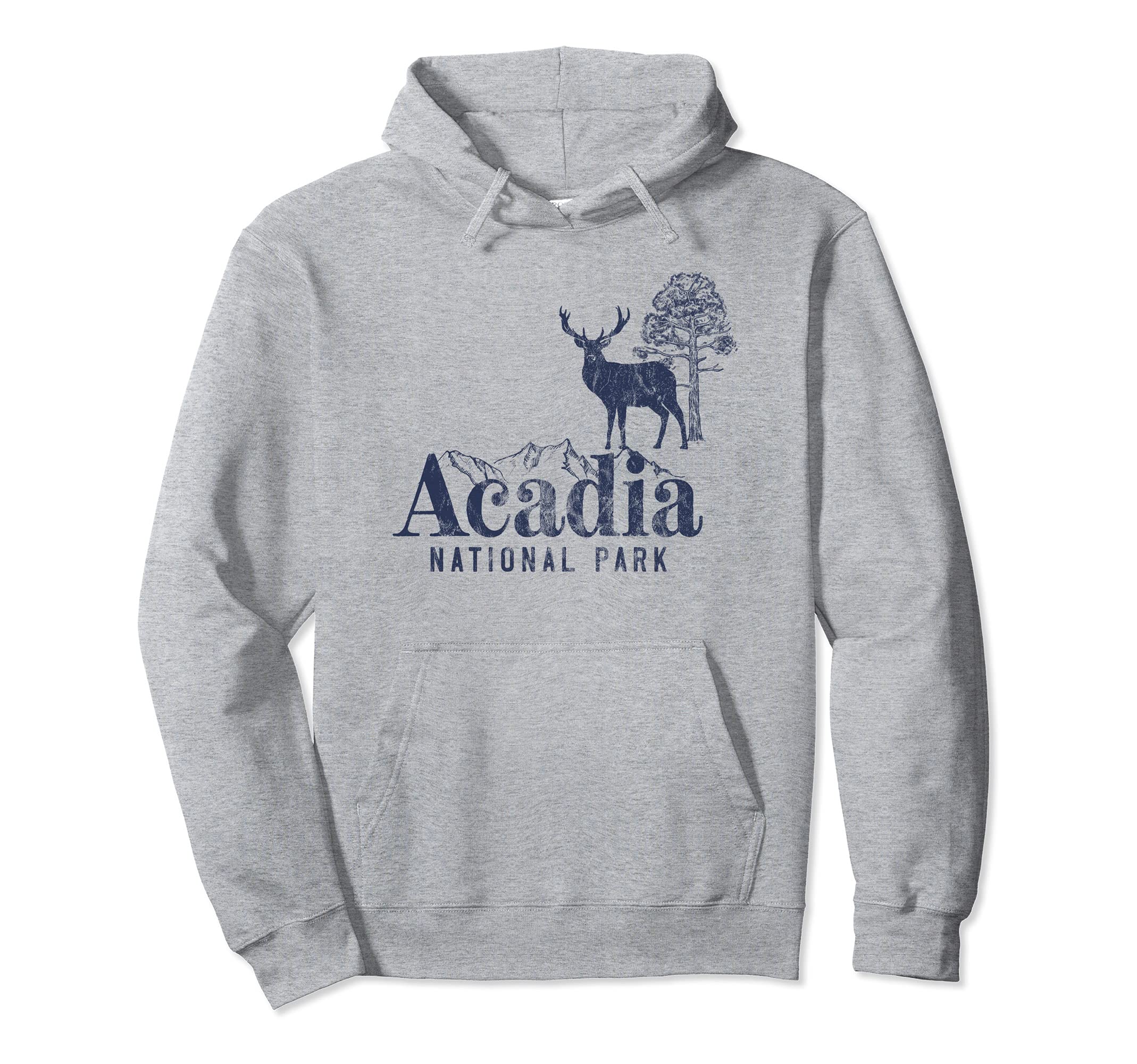Acadia National Park Mountain Maine Hoodie - Custom Art Print Unisex - T-Shirt, Sweatshirt, Hoodie