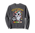 Skills Loading Soccer Unicorn Playing Sweatshirt - Unique Graphic Unisex - T-Shirt, Sweatshirt, Hoodie