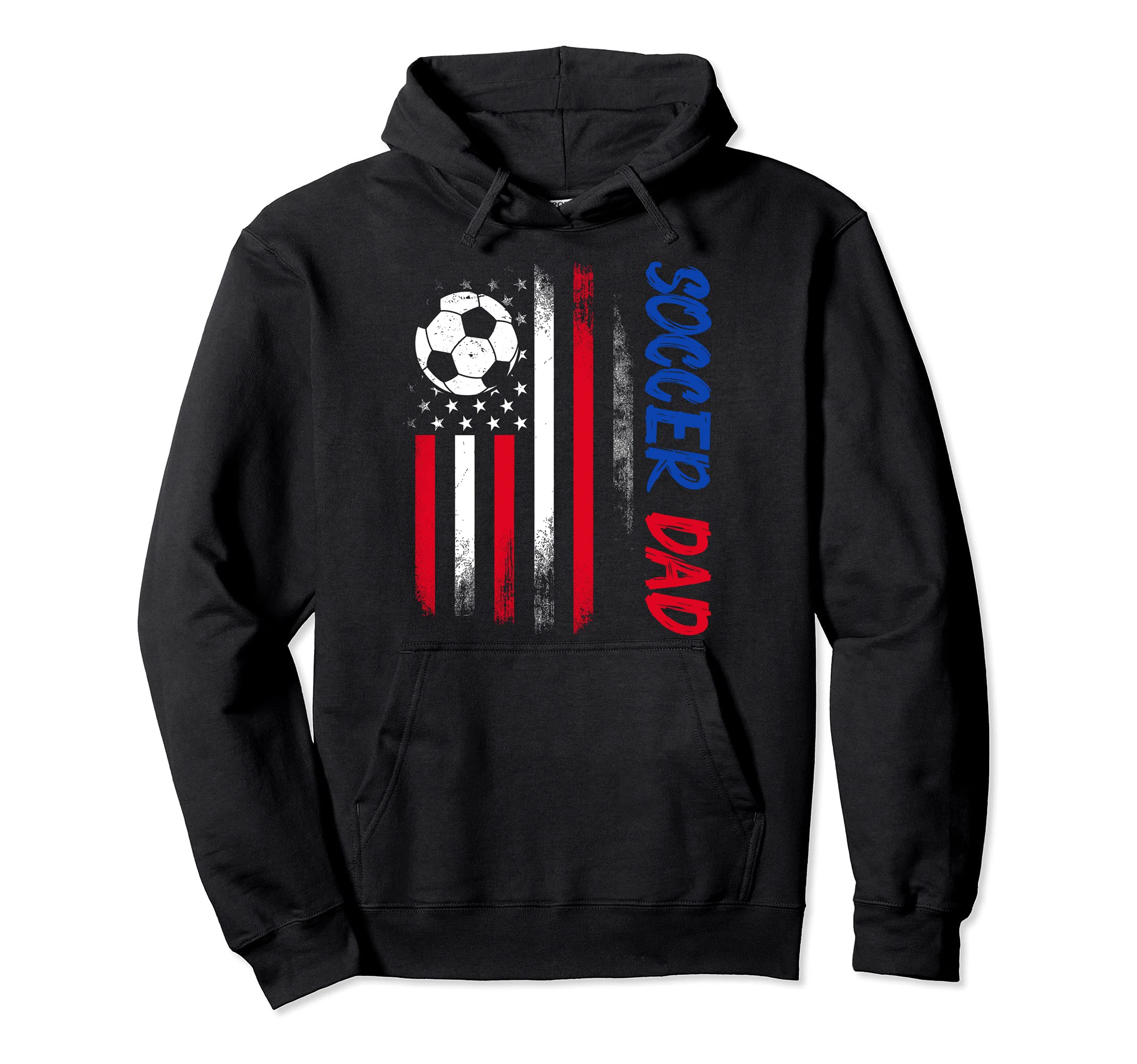 New First Time Dad To Be Soccer Daddy Hoodie - Custom Art Print for Adults - T-Shirt, Sweatshirt, Hoodie