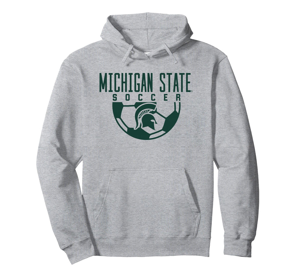 Michigan State Msu Spartans Soccer Hoodie - Fun Novelty Design Men Women - T-Shirt, Sweatshirt, Hoodie