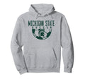 Michigan State Msu Spartans Soccer Hoodie - Fun Novelty Design Men Women - T-Shirt, Sweatshirt, Hoodie