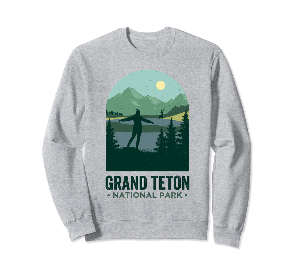 Grand Tetons Grand Teton National Park Sweatshirt - Custom Art Print Unisex - T-Shirt, Sweatshirt, Hoodie