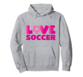 Soccer Soccer Player Love Soccer Hoodie - Graphic Print Unisex - T-Shirt, Sweatshirt, Hoodie