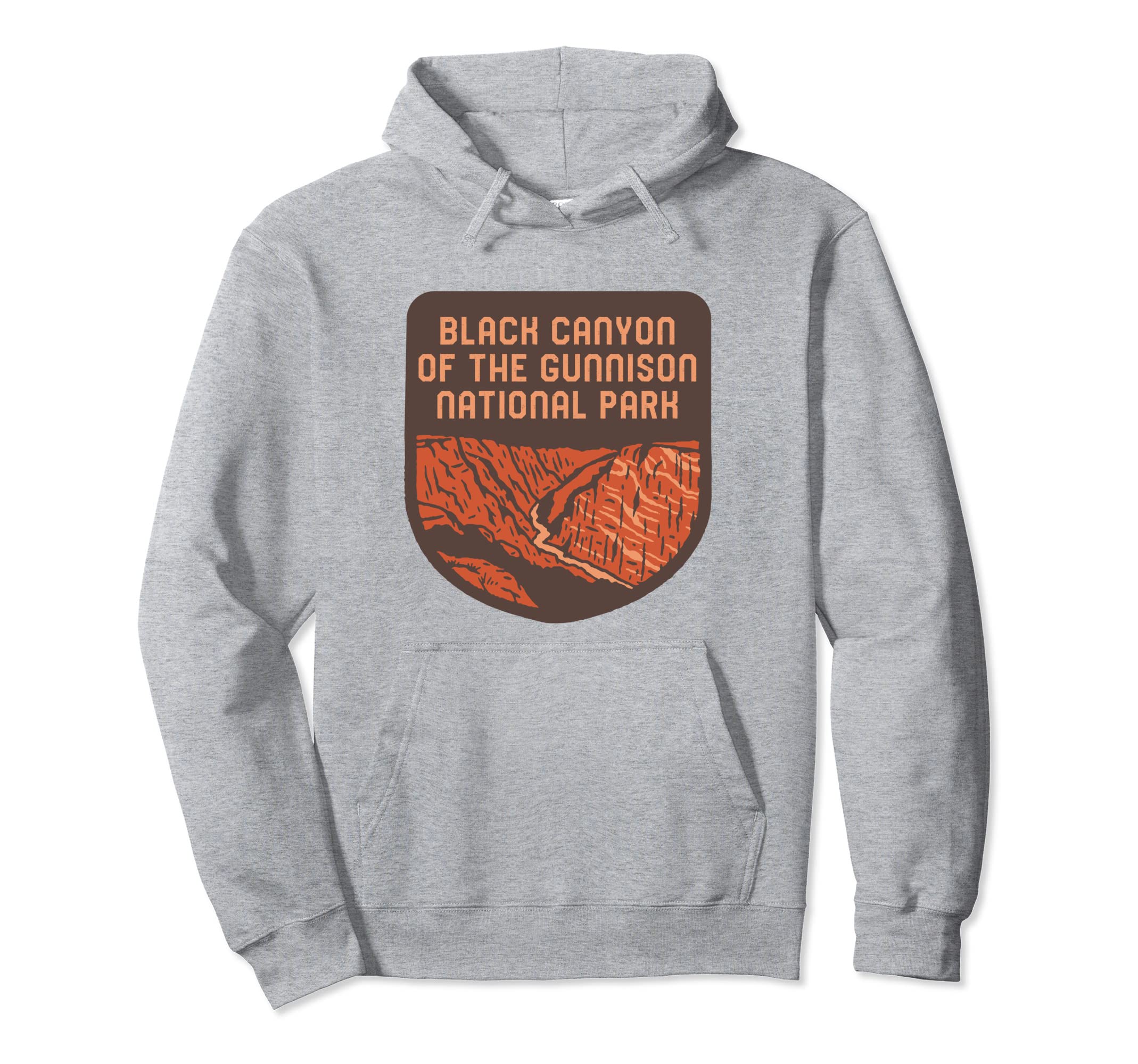 Black Canyon Gunnison National Park Hoodie - Minimalist Print Men Women - T-Shirt, Sweatshirt, Hoodie