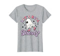 Halloween Ghost Lets Roll Ghouls T-Shirt - Aesthetic Graphic Men Women - T-Shirt, Sweatshirt, Hoodie