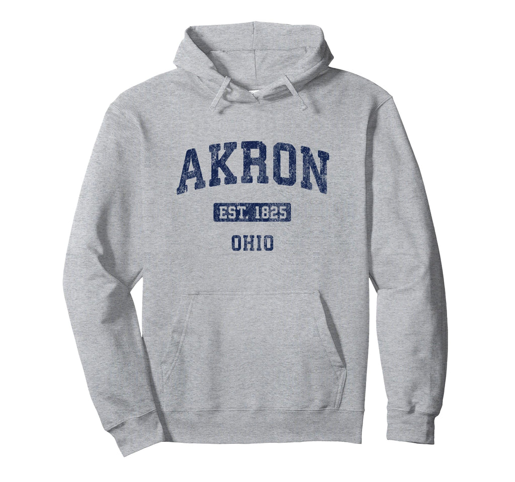 Akron Ohio Athletic Sports Hoodie - Aesthetic Graphic Unisex - T-Shirt, Sweatshirt, Hoodie