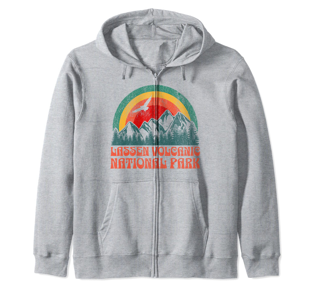 Lassen Volcanic National Park Sweatshirt - Unique Graphic Unisex - T-Shirt, Sweatshirt, Hoodie