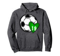 Womens Custom Soccer Mom Number 19 Hoodie - Minimalist Print for Adults - T-Shirt, Sweatshirt, Hoodie