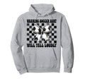Warning Soccer Aunt Will Yell Loudly Hoodie - Graphic Print Men Women - T-Shirt, Sweatshirt, Hoodie