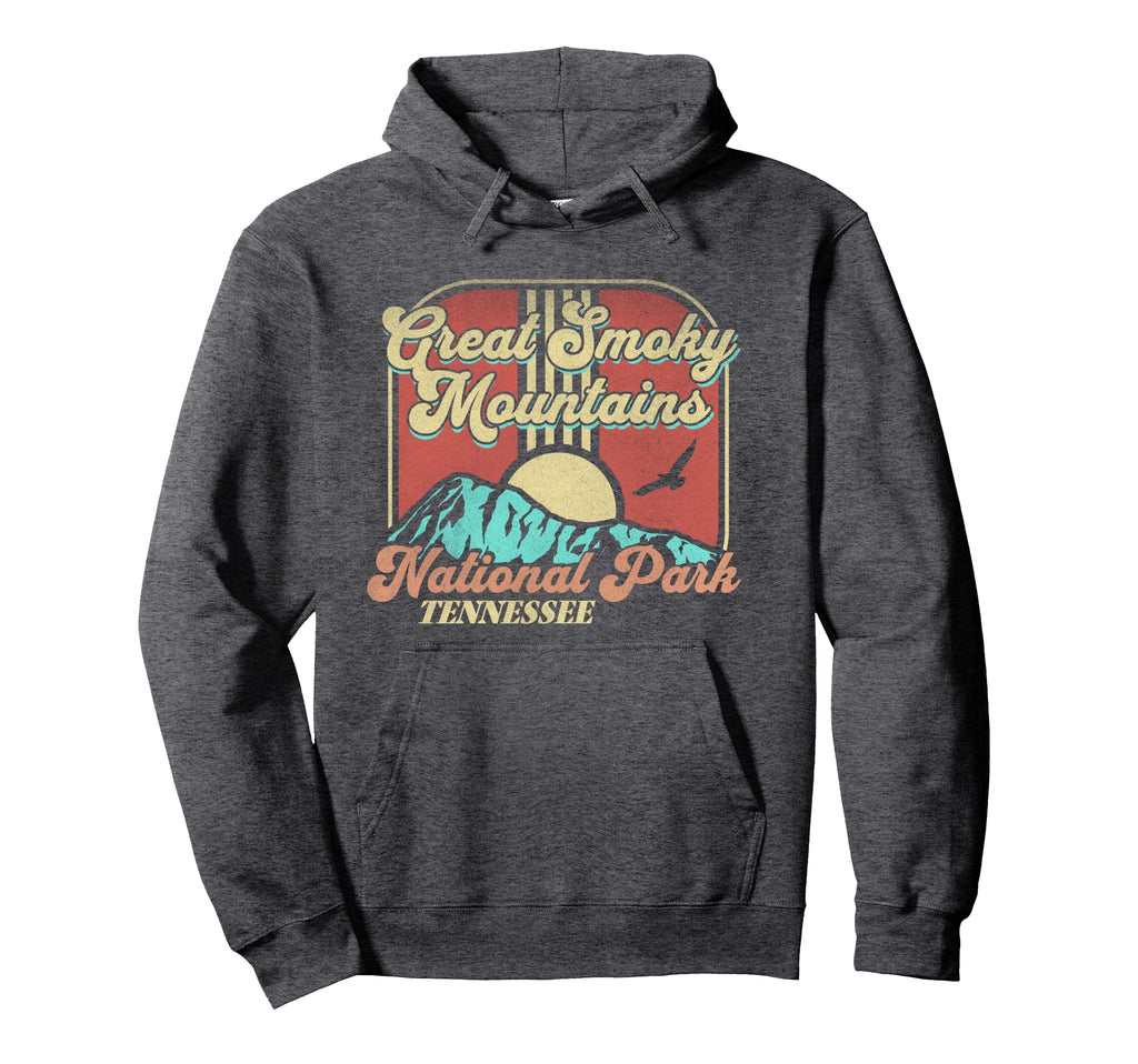 Smoky Mountains National Park Tennessee Hoodie - Unique Graphic for Adults - T-Shirt, Sweatshirt, Hoodie