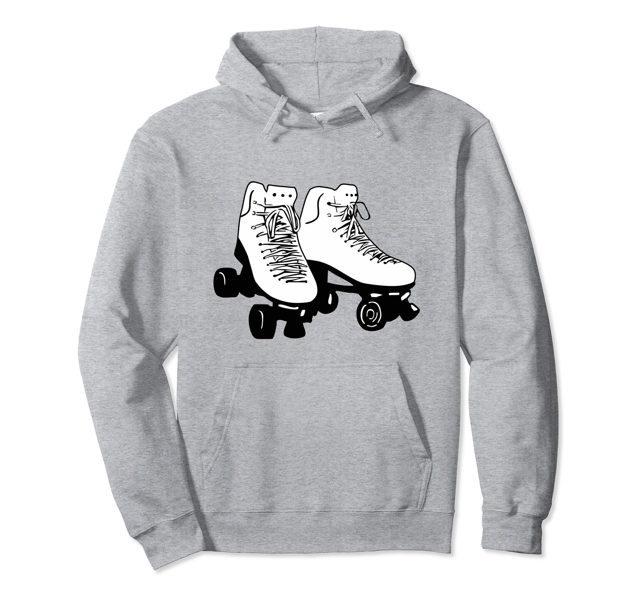 Roller Skating Roller Skates Hoodie - Fun Novelty Design for Adults - T-Shirt, Sweatshirt, Hoodie