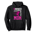 Proud Mom Lineman Mom My Favorite Hoodie - Custom Art Print for Adults - T-Shirt, Sweatshirt, Hoodie
